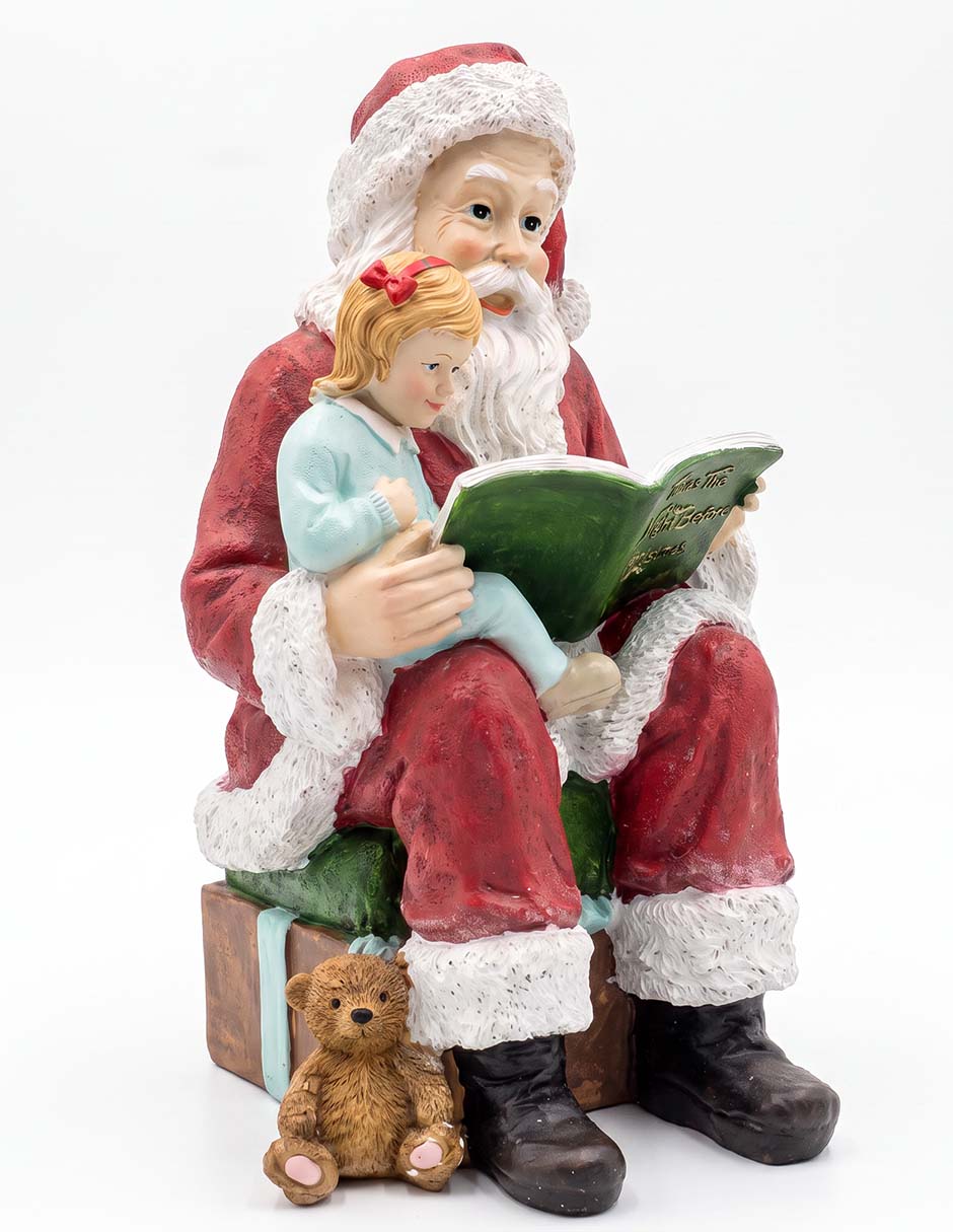 Figura decorativa navideña de Santa Claus 3