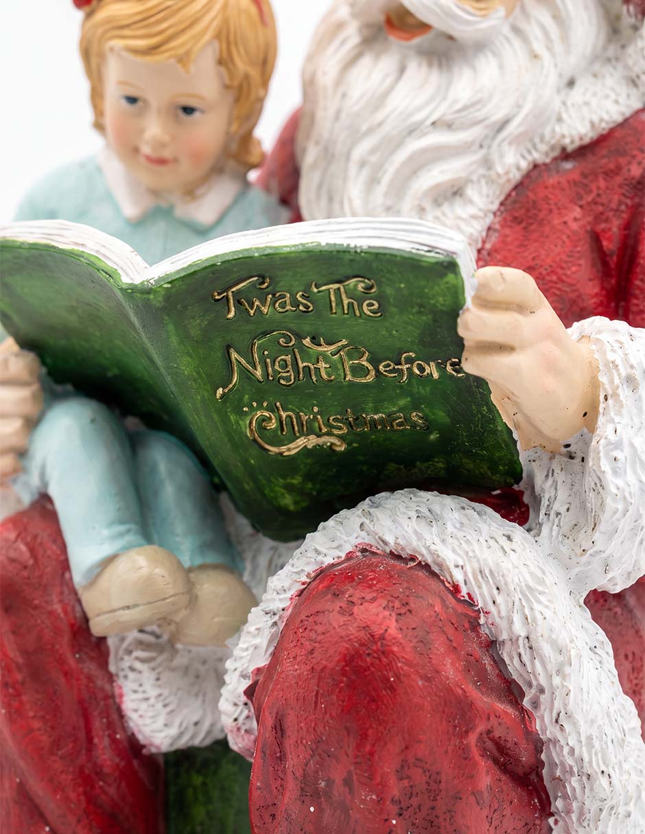 Figura decorativa navideña de Santa Claus