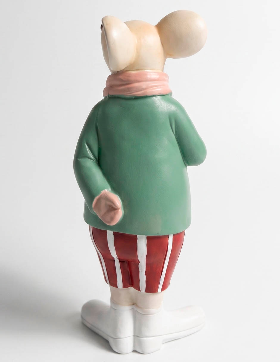 Figura decorativa navideña de ratón 2