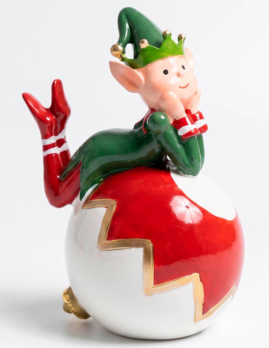Figura decorativa navideña de duende 1