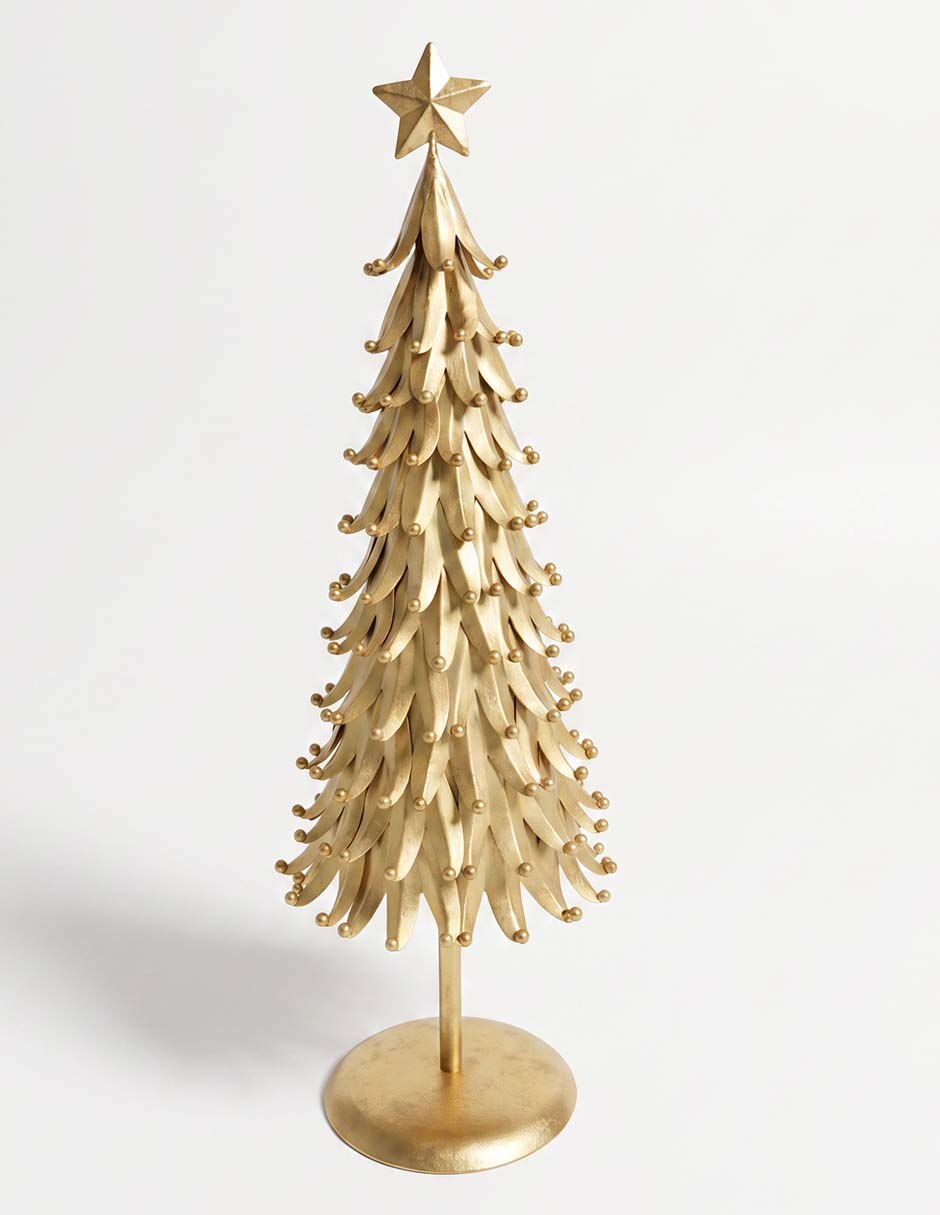Figura decorativa navideña de pino