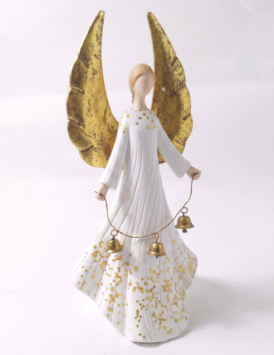 Figura decorativa navideña de ángel Figura decorativa navideña de ángel