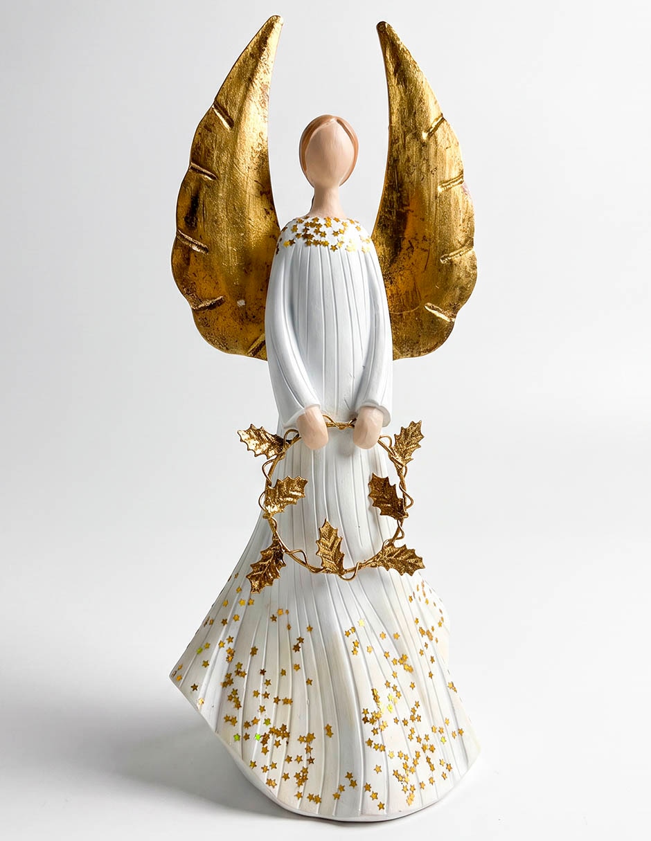 Figura decorativa navideña de ángel 1