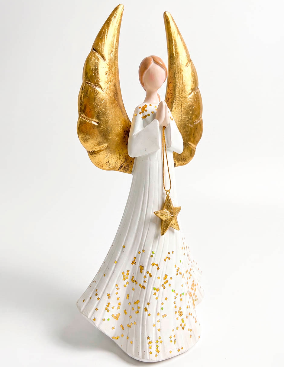 Figura decorativa navideña de ángel 2