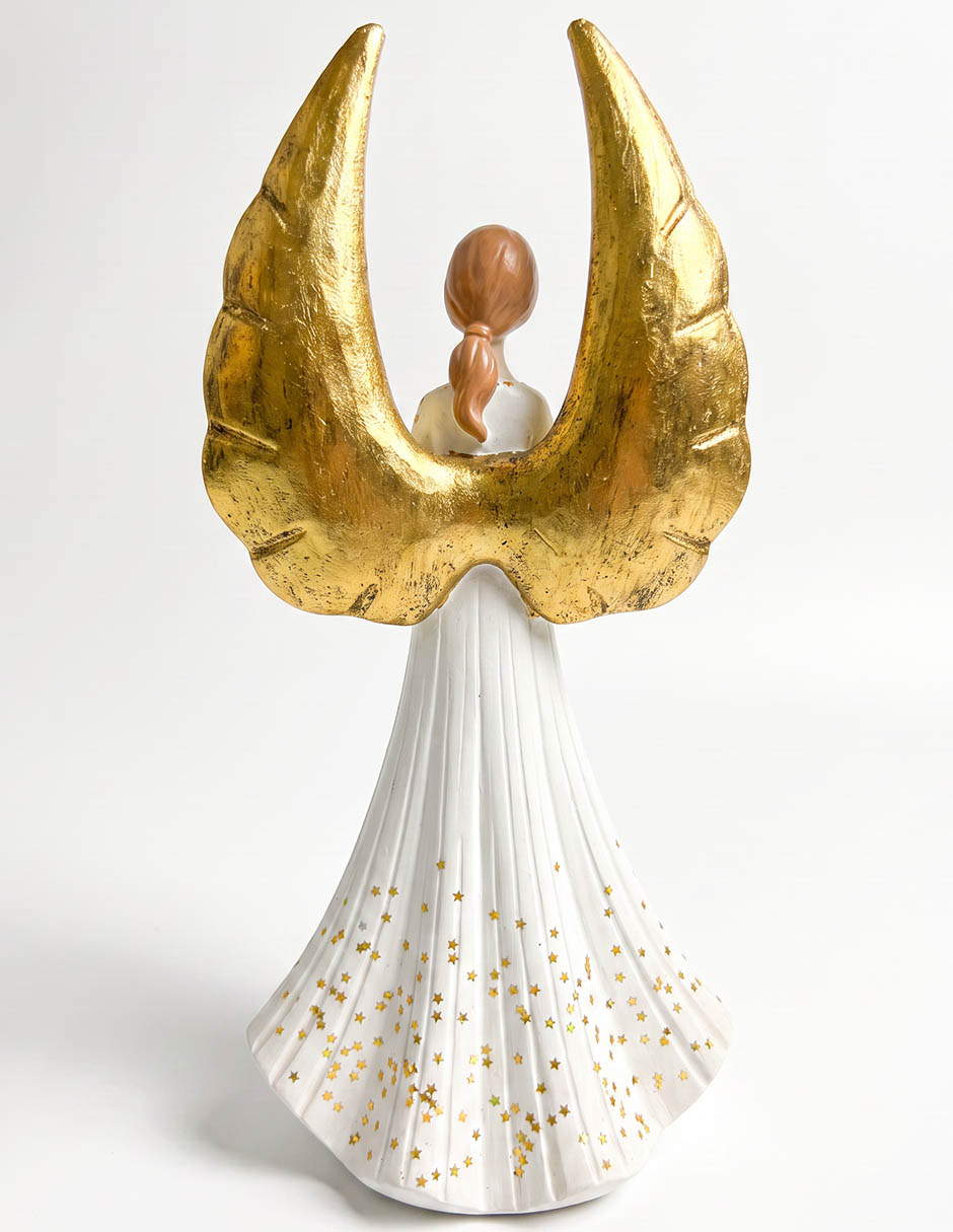 Figura decorativa navideña de ángel 3