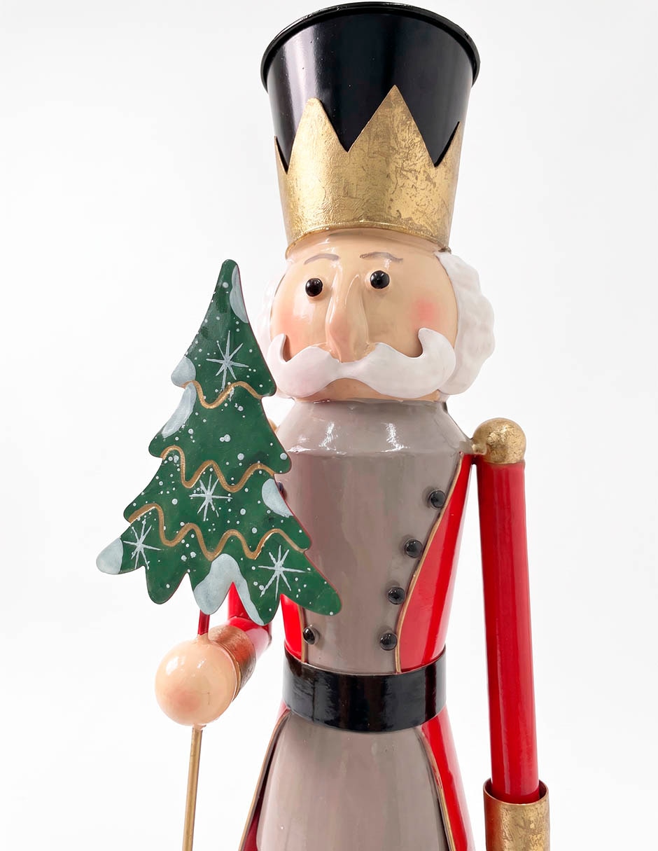 Figura decorativa navideña de soldado Figura decorativa navideña de soldado
