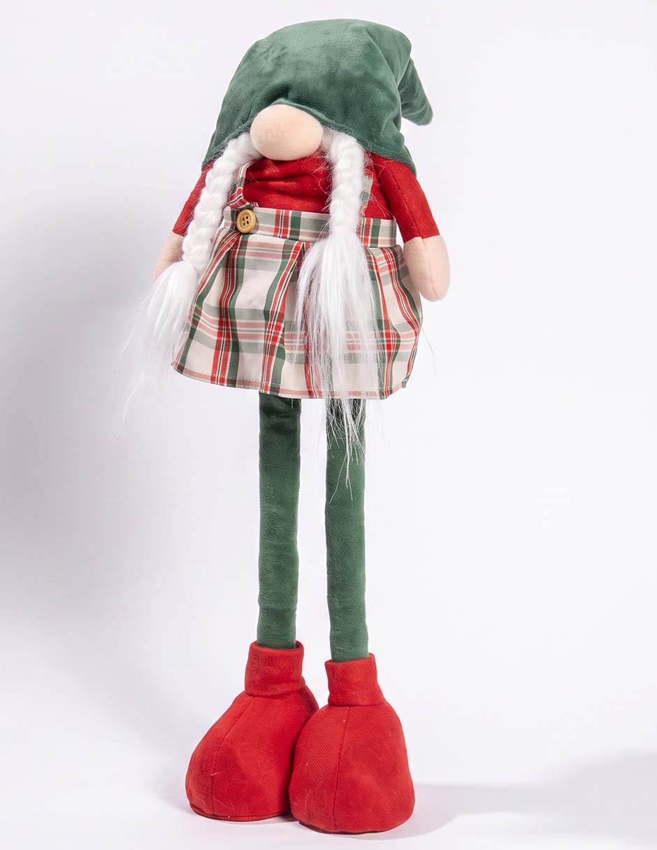 Figura decorativa navideña con forma de gnomo 2