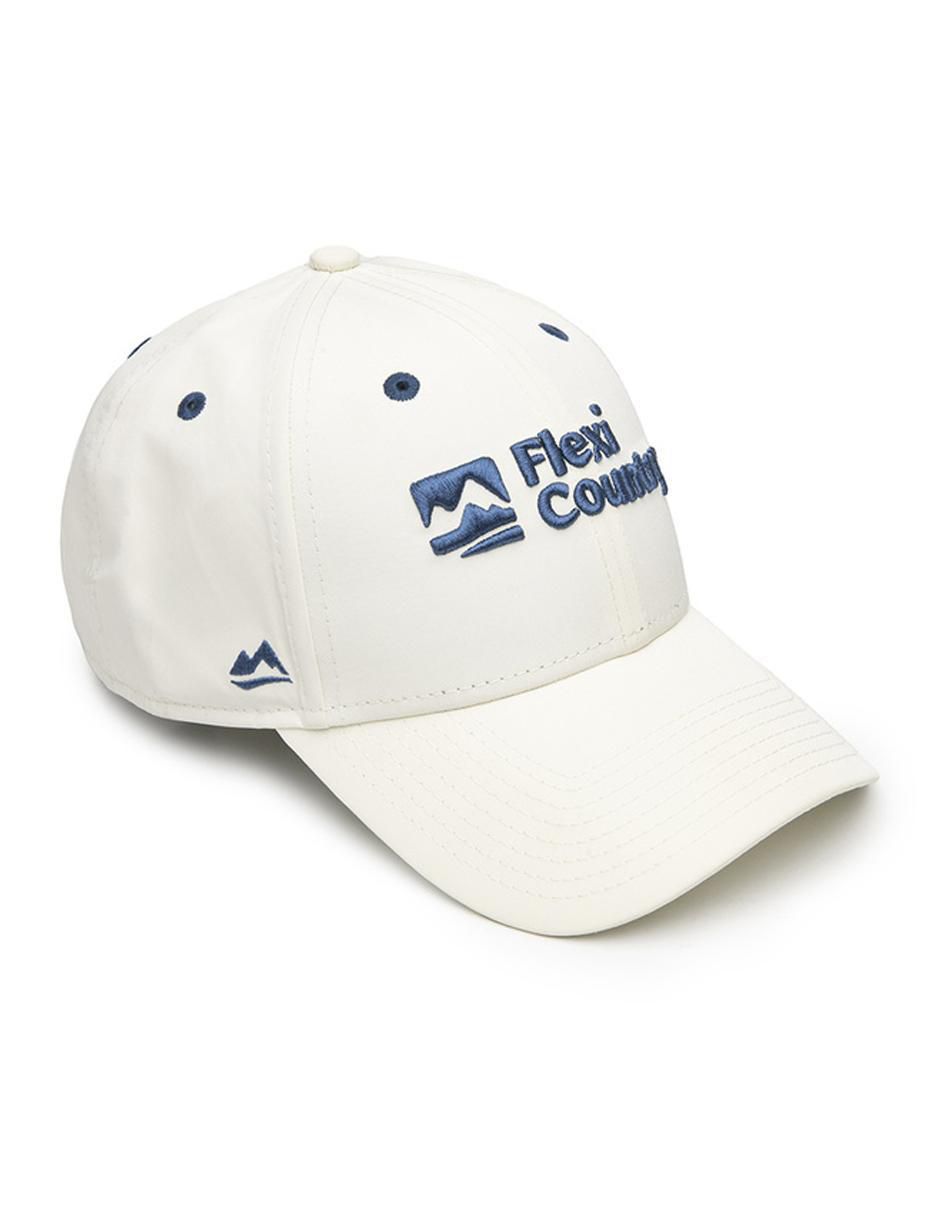 Gorra visera curva snapback casual Flexi para hombre
