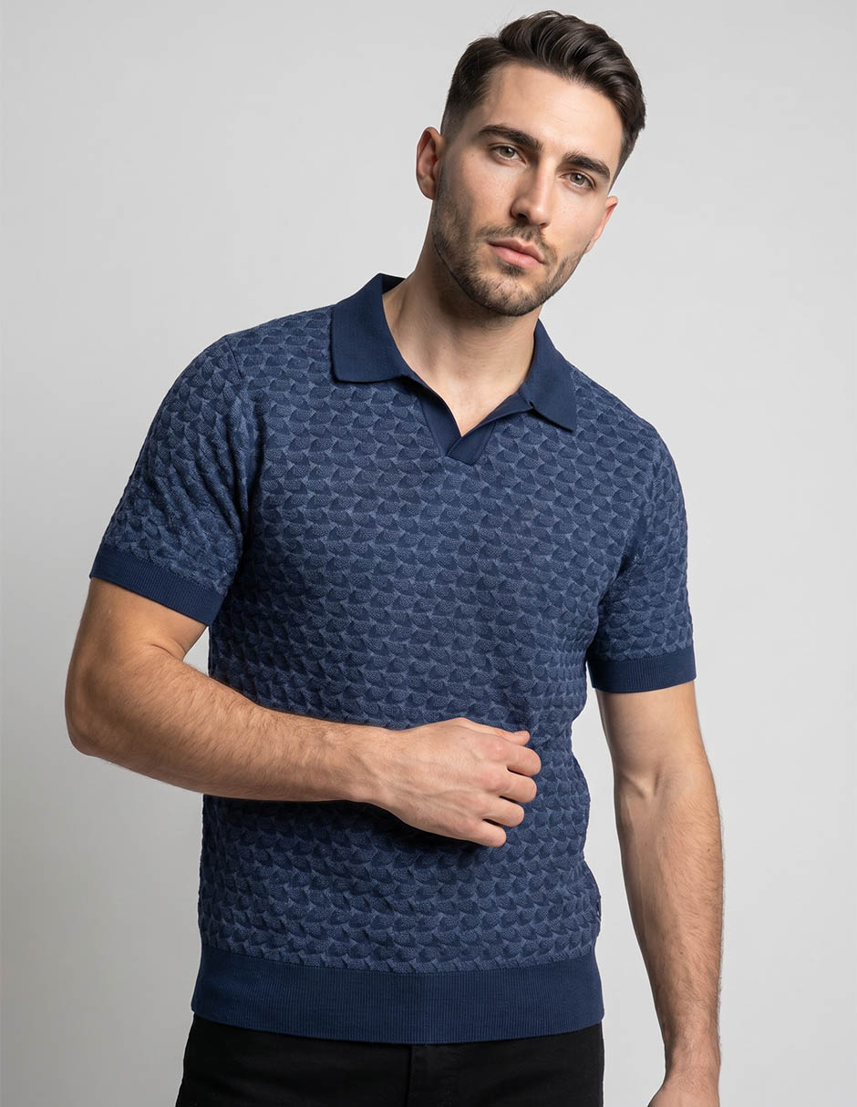 Playera tipo polo para hombre