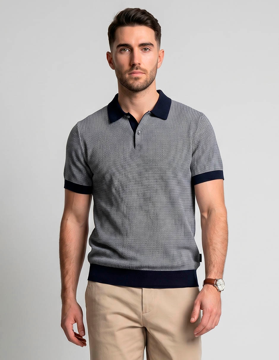 Playera tipo polo rodd & gunn para hombre