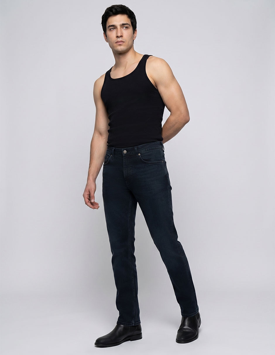 Jeans skinny Rodd and Gunn lavado obscuro para hombre