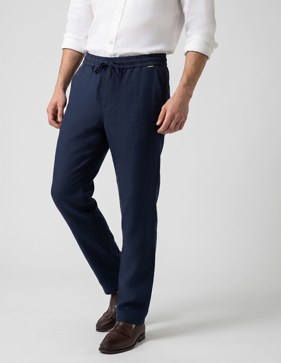 Pantalón business casual straight de algodón para hombre Pantalón business casual straight de algodón para hombre