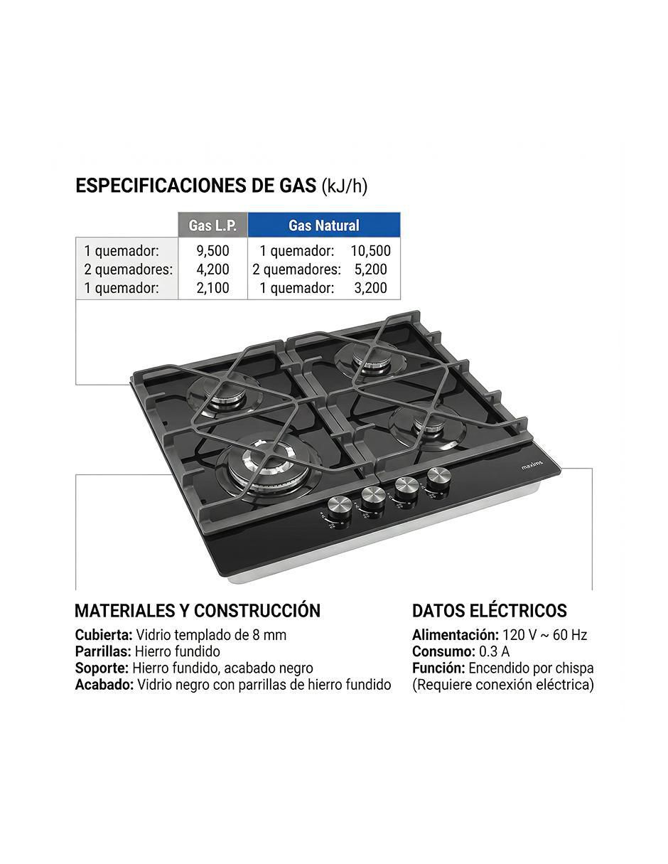 Parrilla a gas empotrable Parrilla a gas empotrable