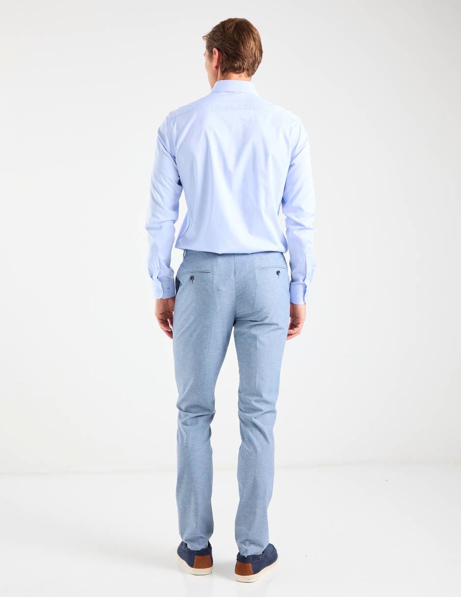 Pantalón de vestir slim para hombre 6