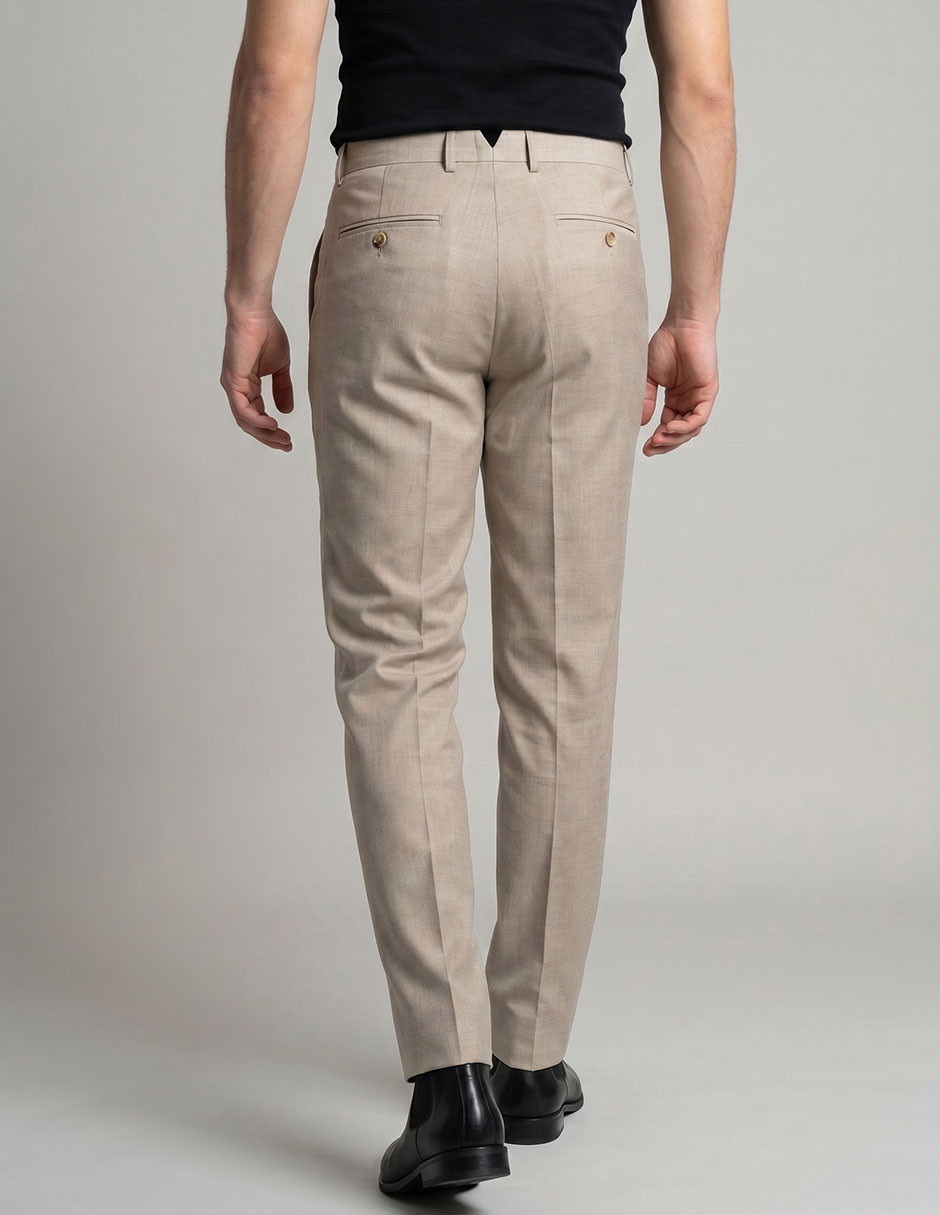 Pantalón de vestir slim para hombre
