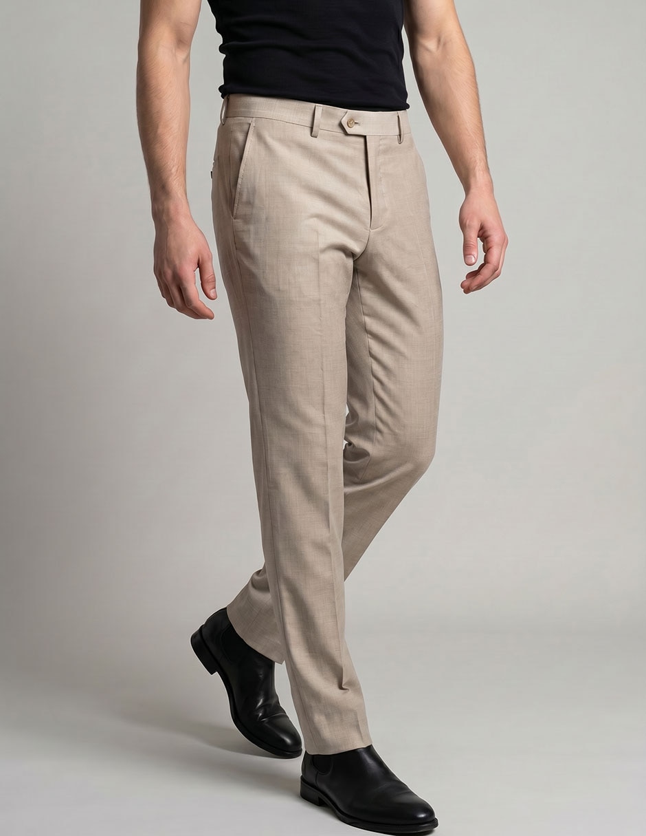 Pantalón de vestir slim para hombre