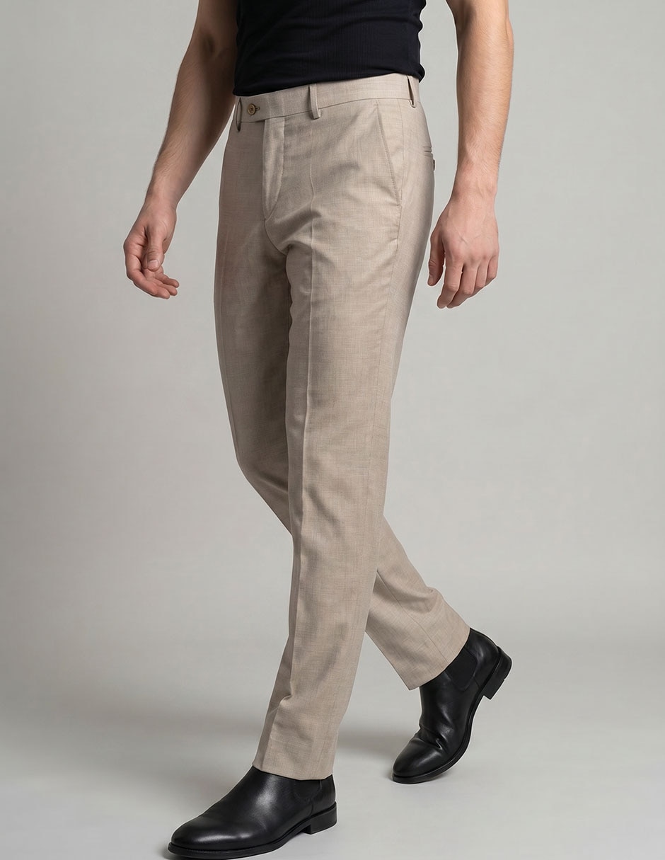 Pantalón de vestir slim para hombre