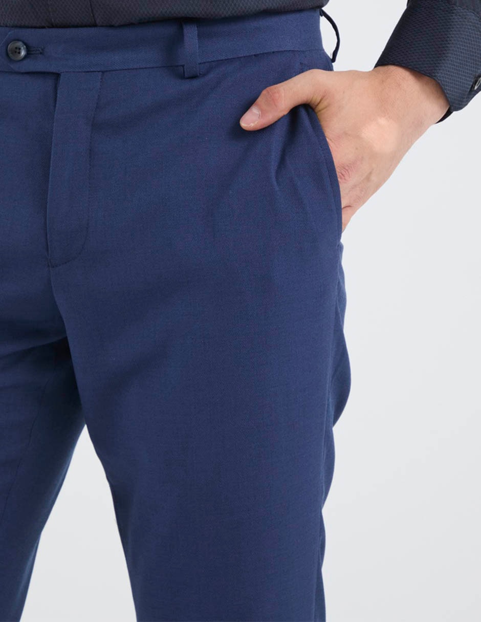Pantalón formal de vestir slim zanetti para hombre