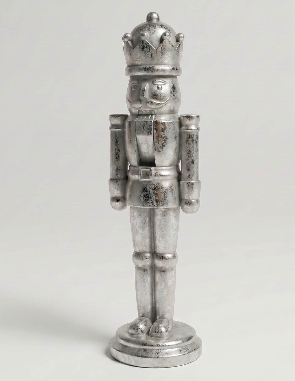 Figura decorativa navideña de cascanueces 1