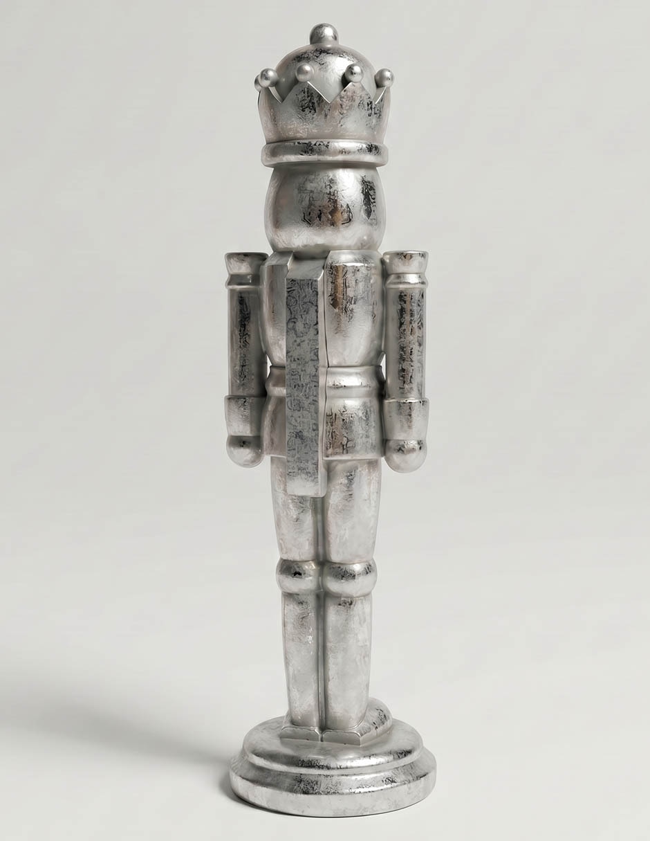 Figura decorativa navideña de cascanueces 3