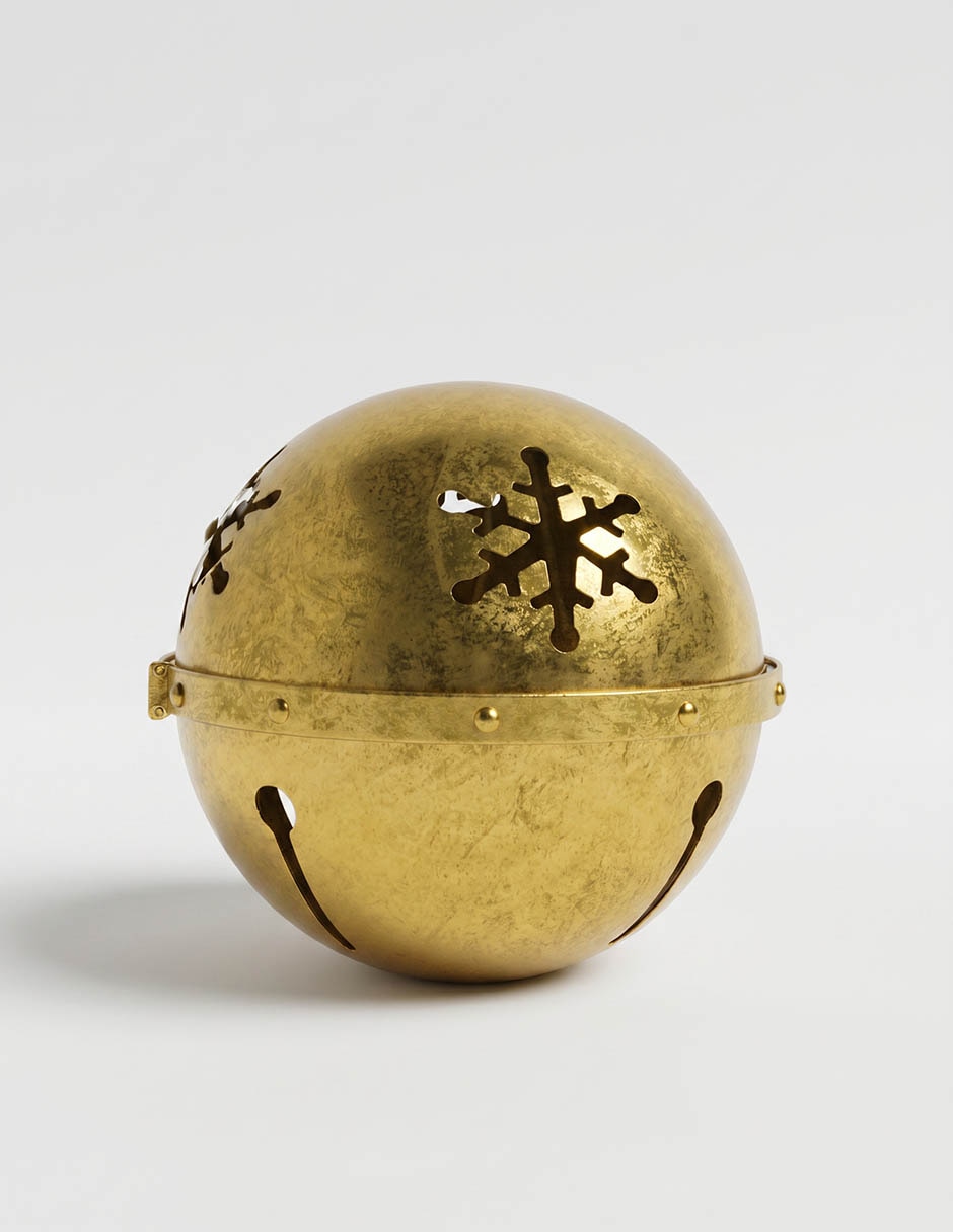 Ornamento navideño de cascabel