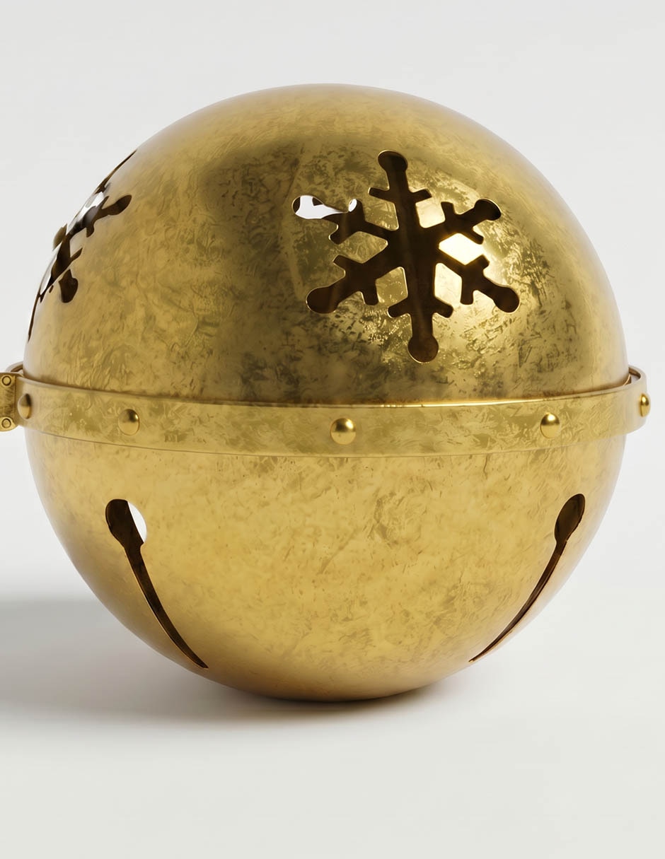 Ornamento navideño de cascabel 2