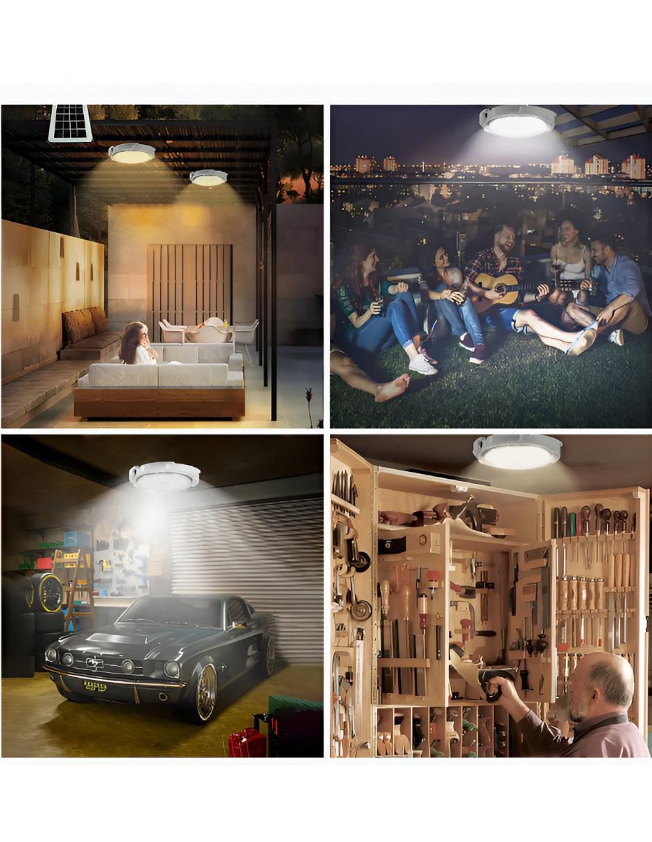 Lámpara solar LED