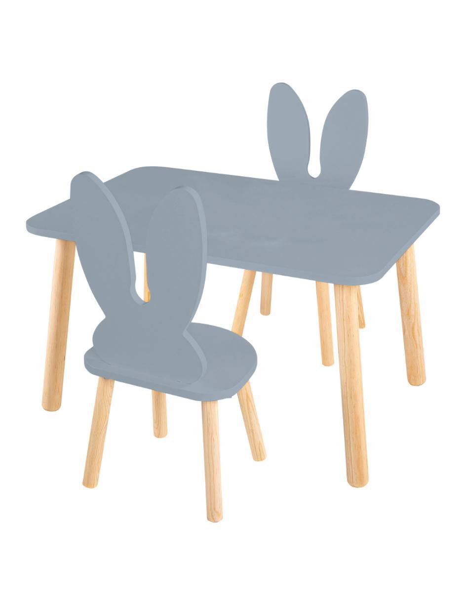 Set de mesa infantil armable Set de mesa infantil armable
