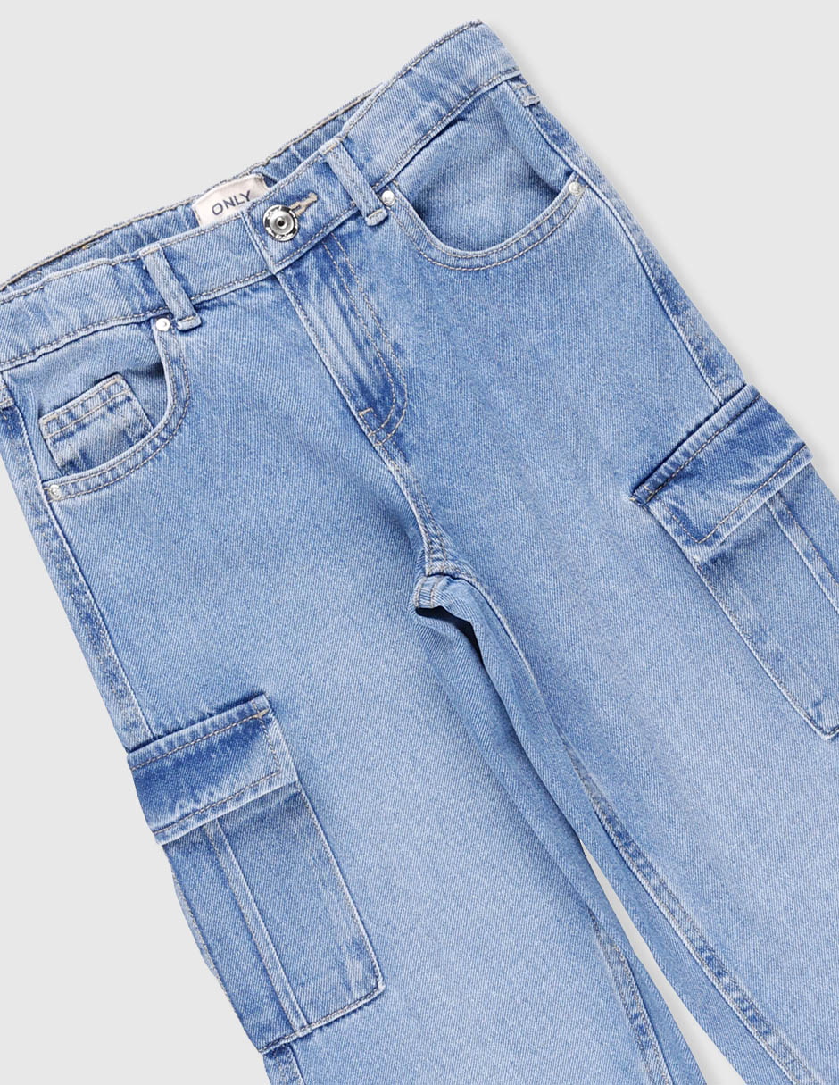 JEANS 15277752 ALGODÓN WIDE LEG 3
