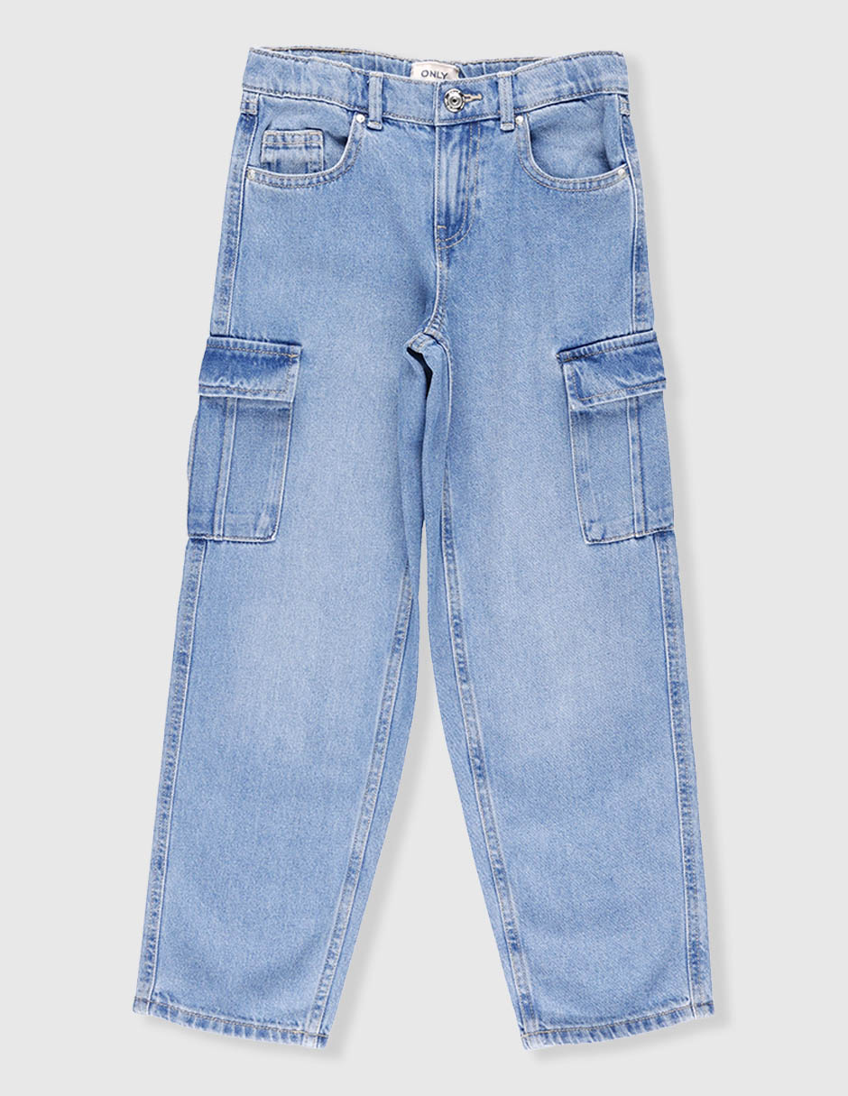 JEANS 15277752 ALGODÓN WIDE LEG