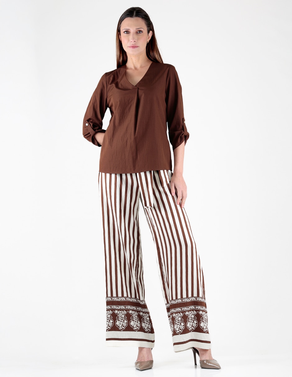 Blusa manga 3/4 para mujer 3