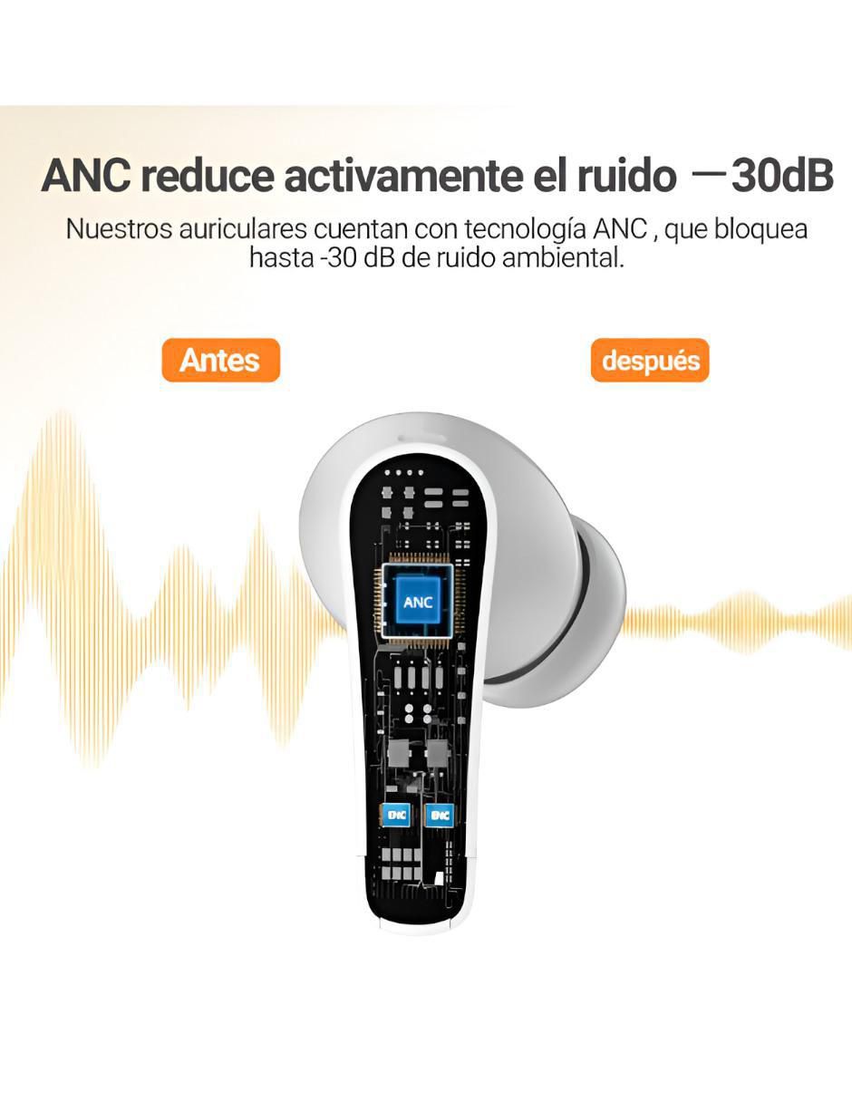Audífonos In-Ear 7919 inalámbricos con cancelacion de ruido 4