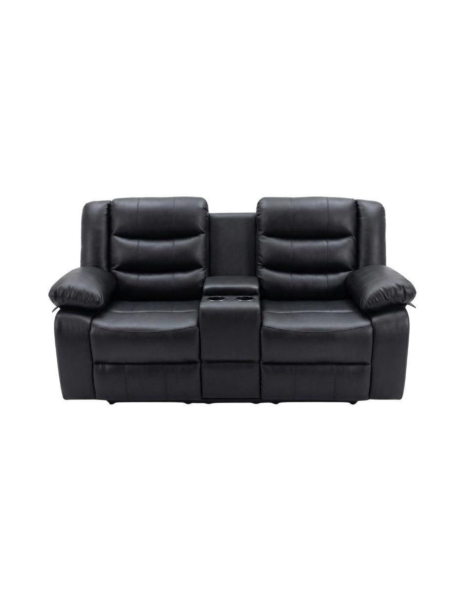 Reclinable Love Seat Bryce de vinipiel 5