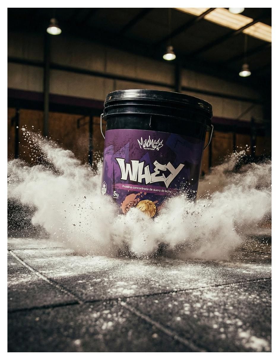 Whey protein madness nutrition "con" proteína de suero de leche "sabor" chocolate "de" 5 kg