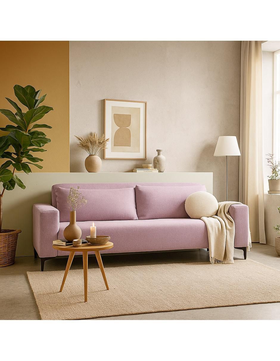 Sofá cama Sabina de suede 2
