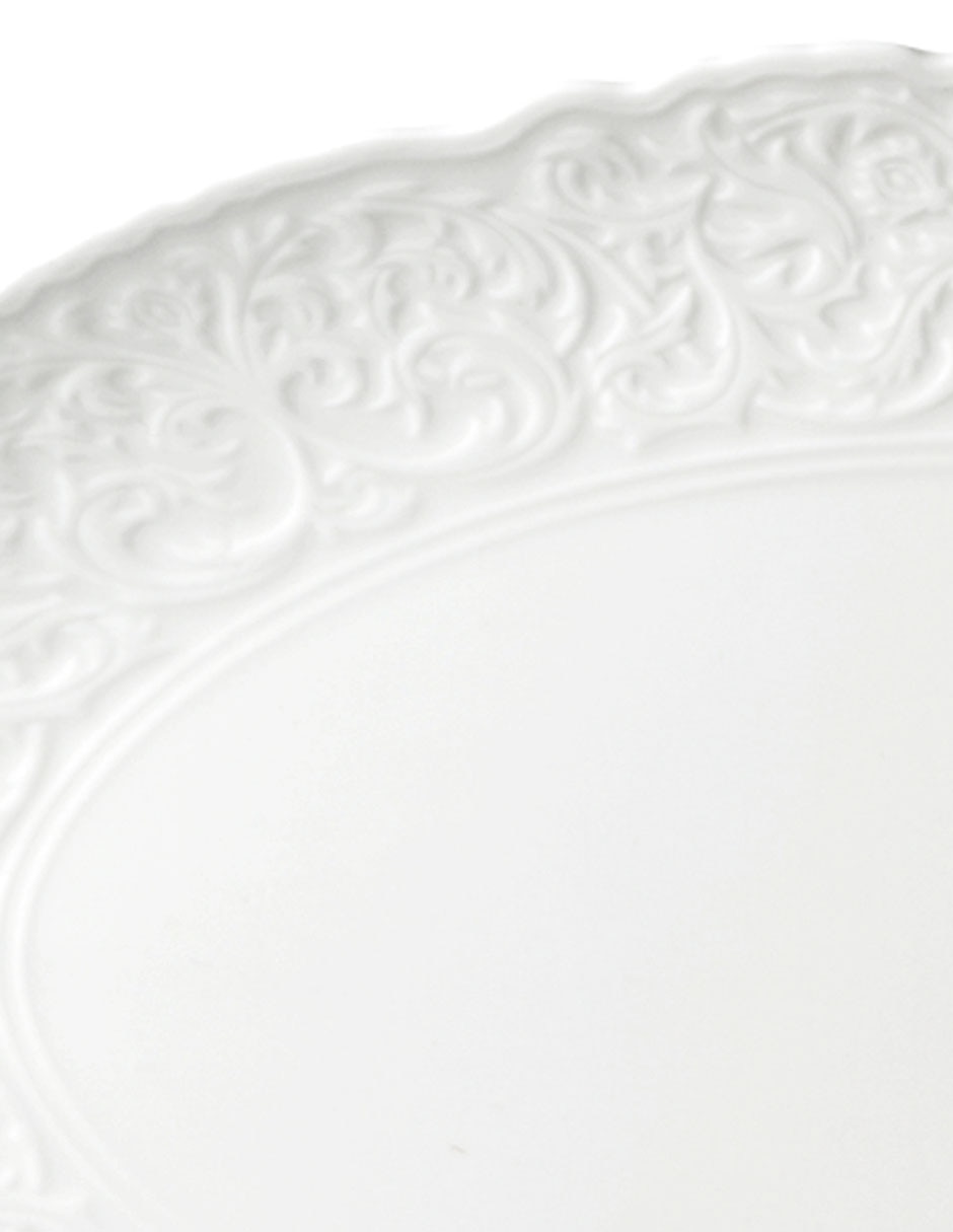 Plato de porcelana 1 pieza
