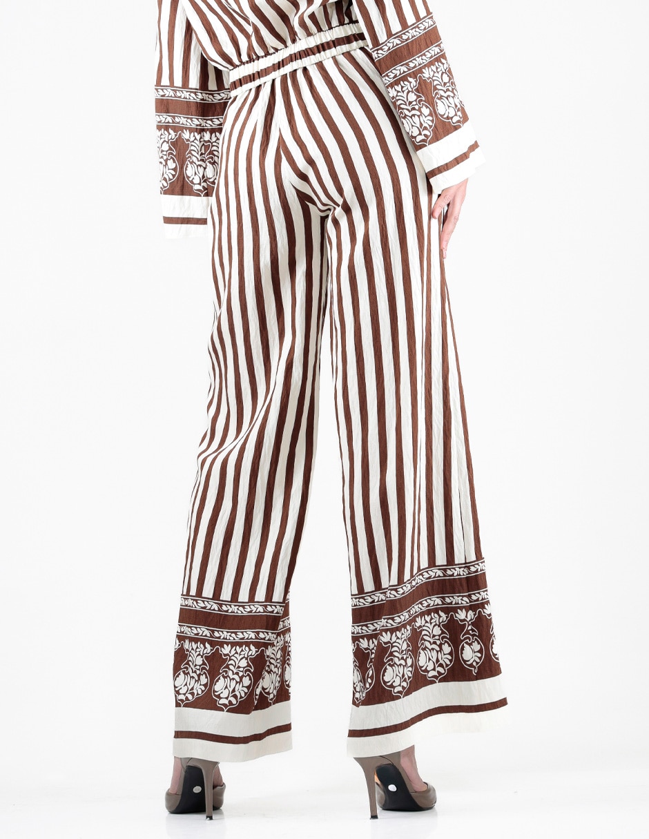 Pantalón relaxed wide leg para mujer 2
