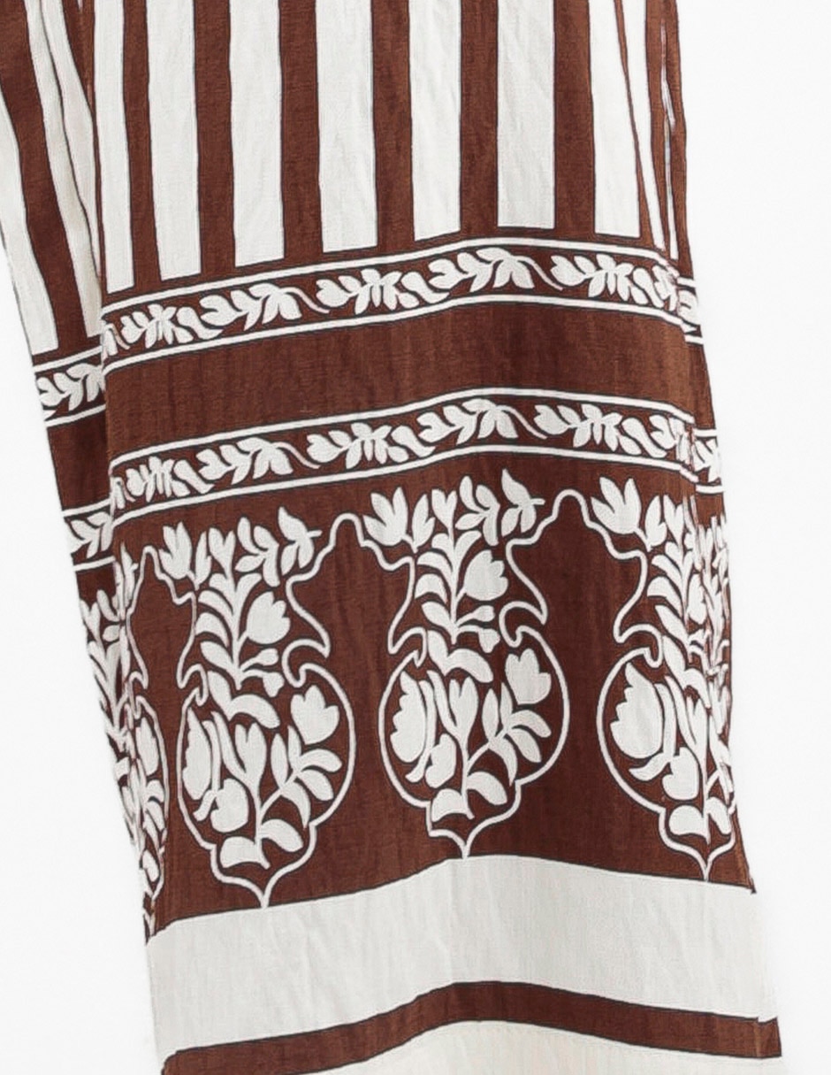Pantalón relaxed wide leg para mujer 4