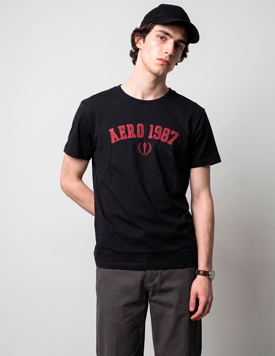 Playera cuello redondo para hombre