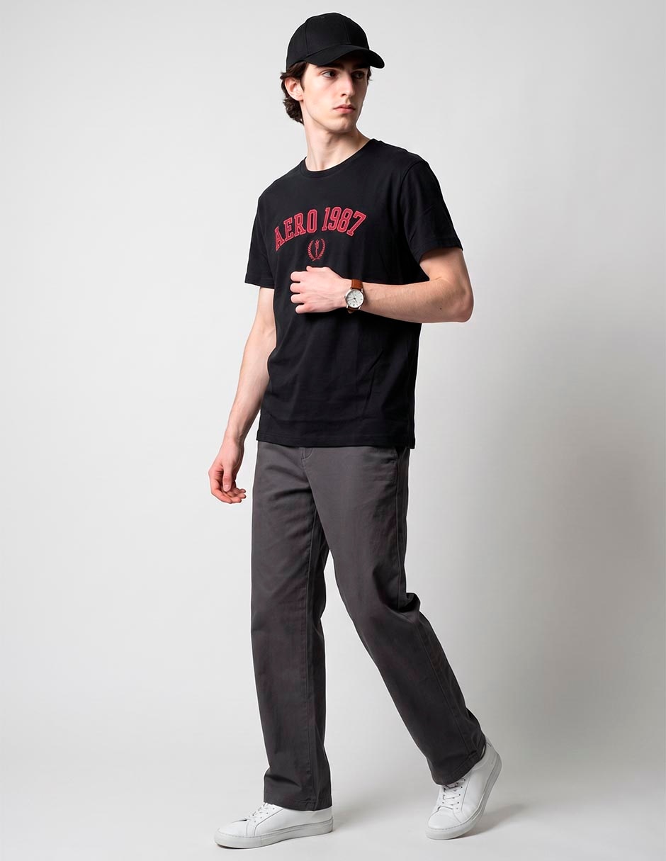 Playera cuello redondo para hombre 2