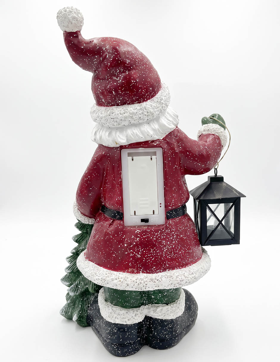 Figura decorativa de santa claus navidad 2