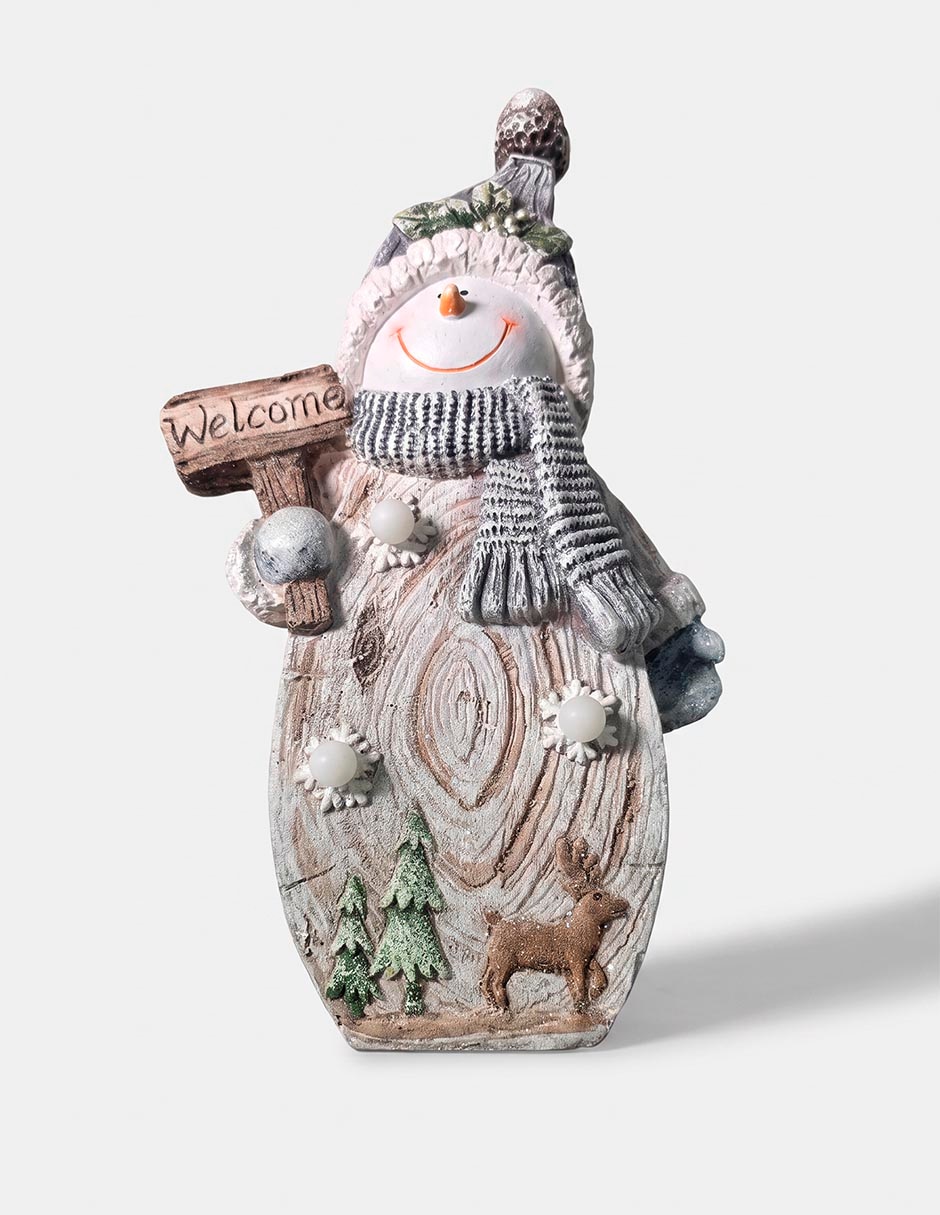 Figura decorativa de snowman 1