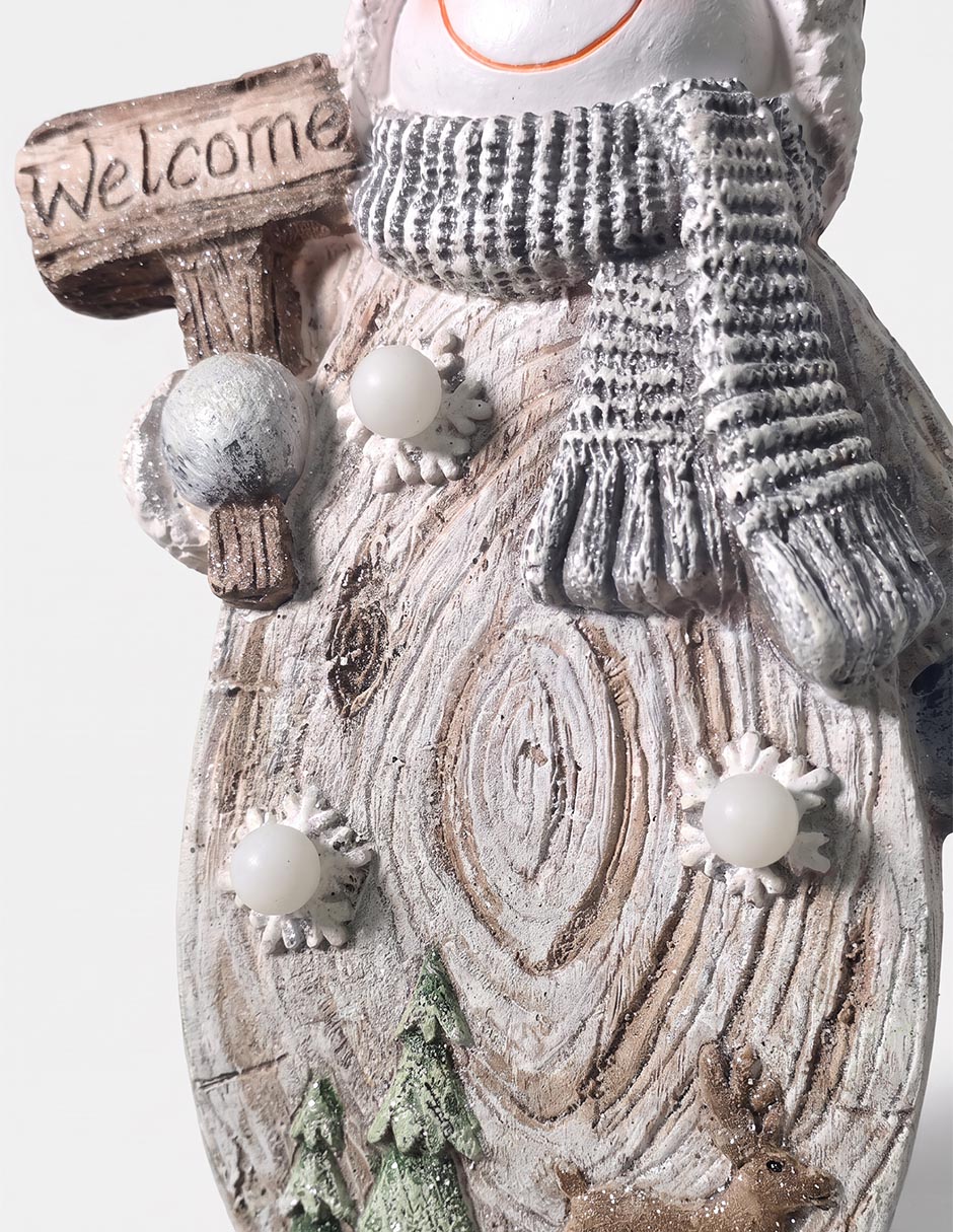 Figura decorativa de snowman Figura decorativa de snowman
