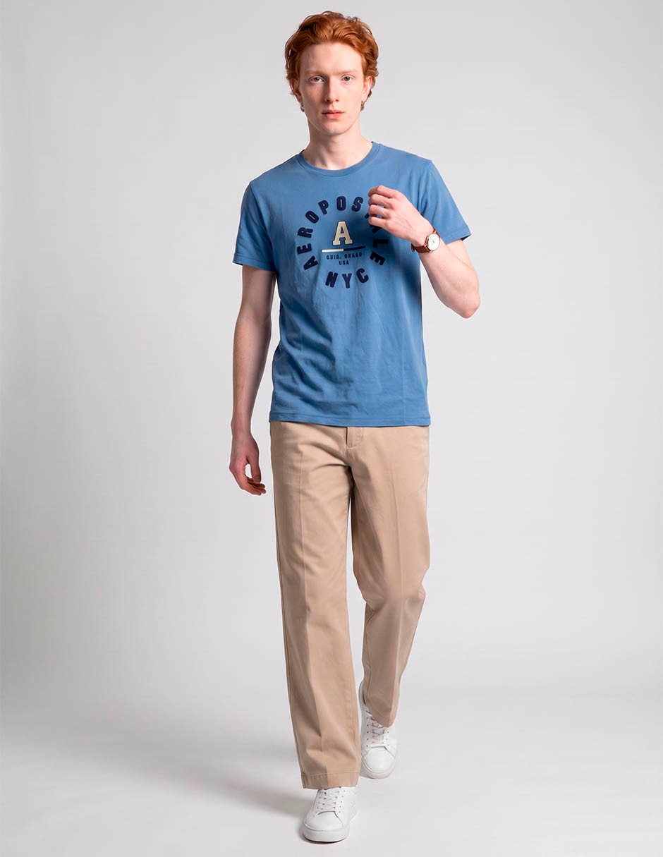 Playera cuello redondo para hombre 3