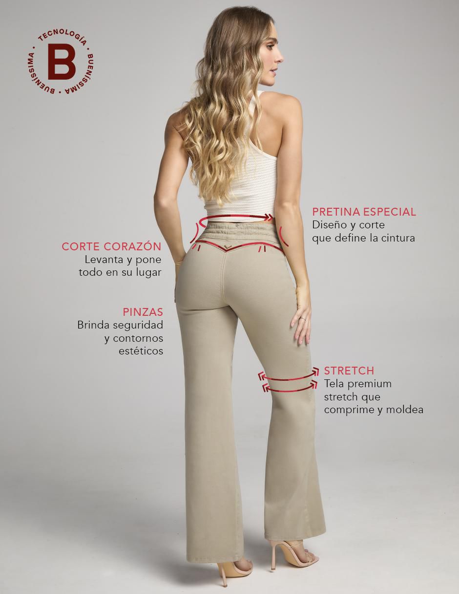 Jeans wide leg para mujer 6