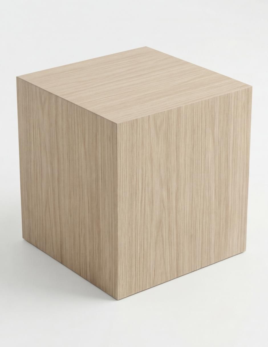 Mesa lateral japandi minimalista Mesa lateral japandi minimalista