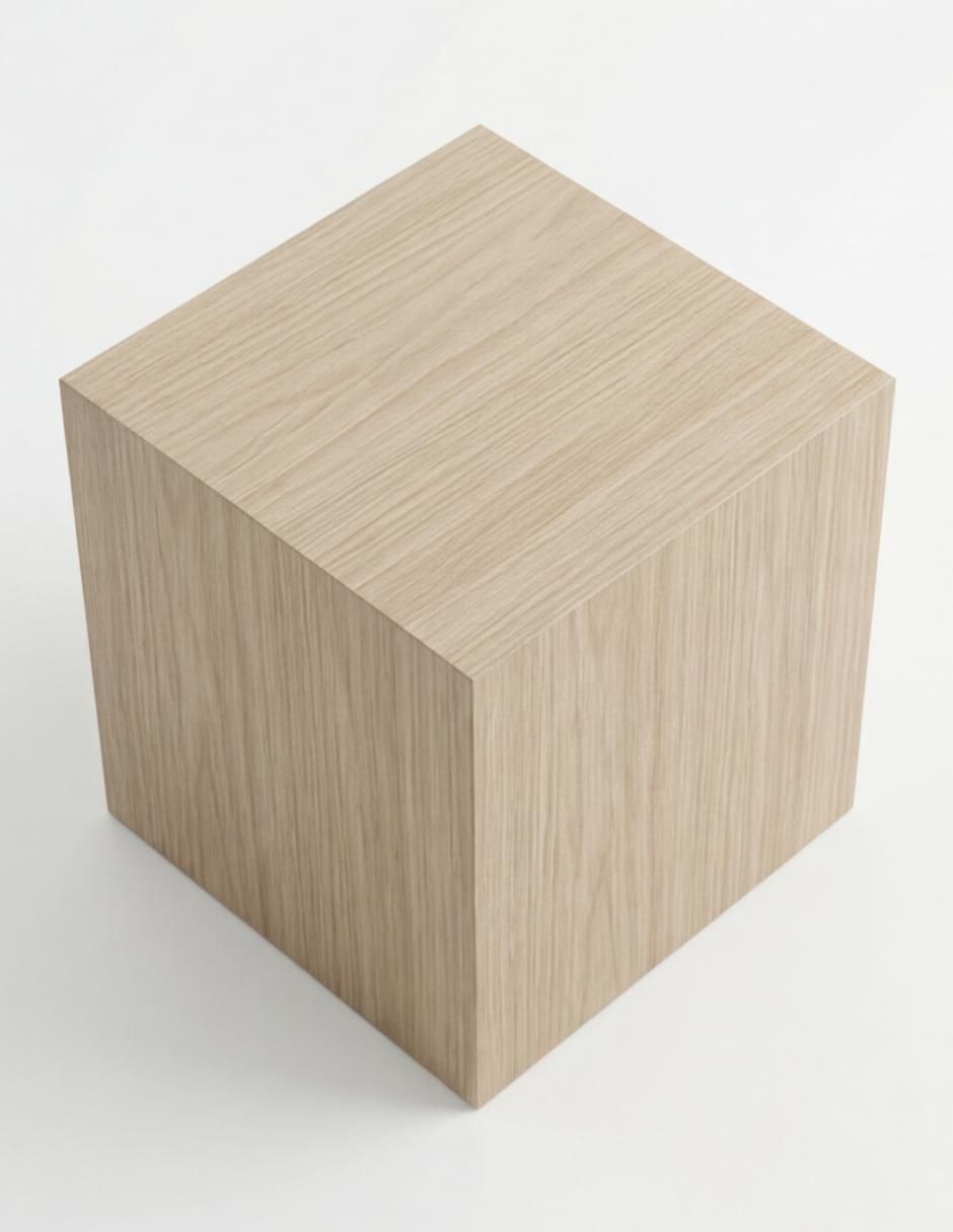 Mesa lateral japandi minimalista 3