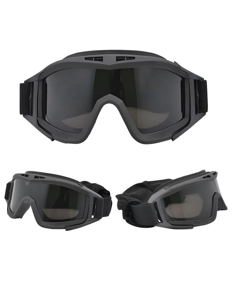 Goggle táctico visor xtellar para montañismo de mujer