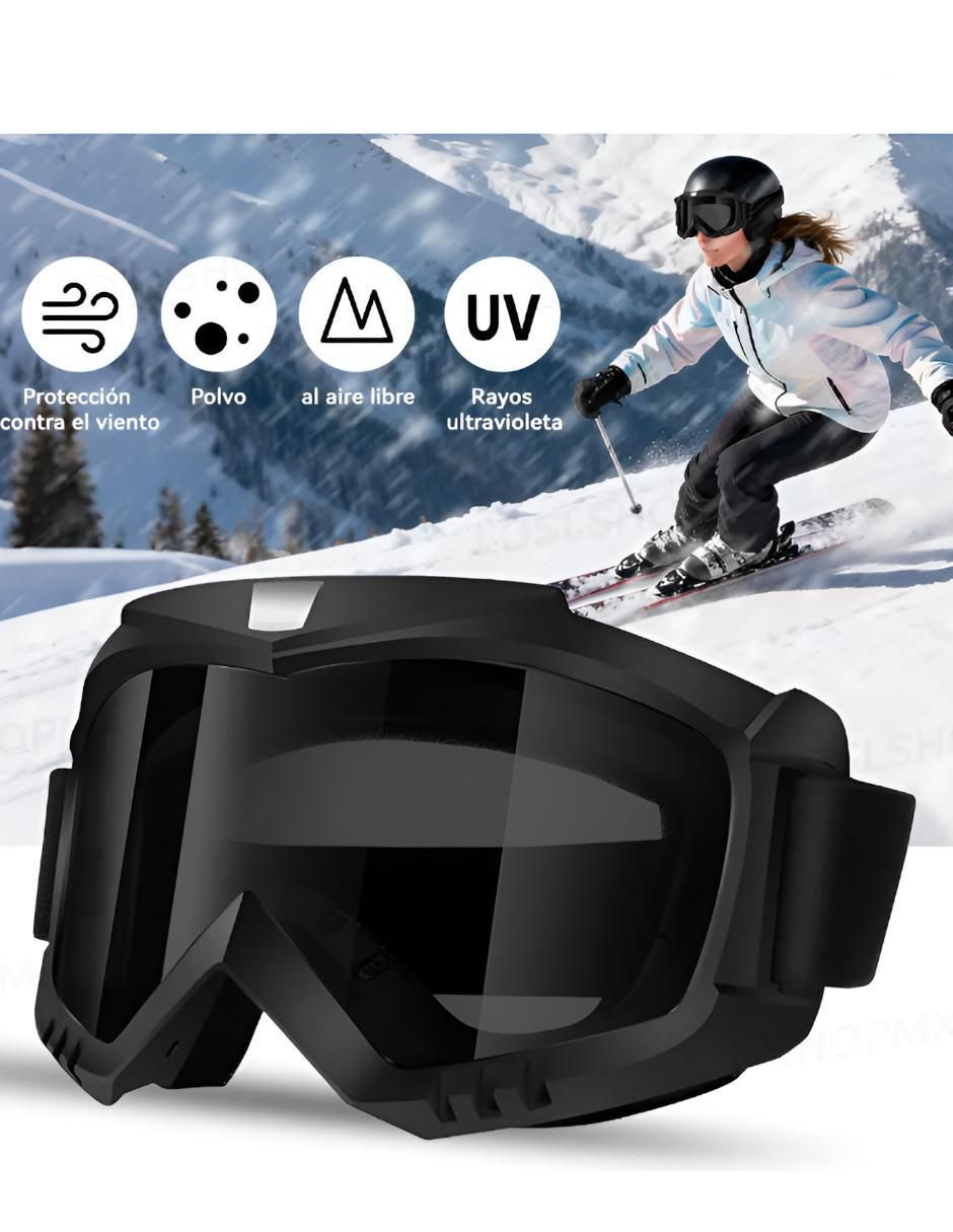 Goggle táctico visor xtellar para montañismo de mujer