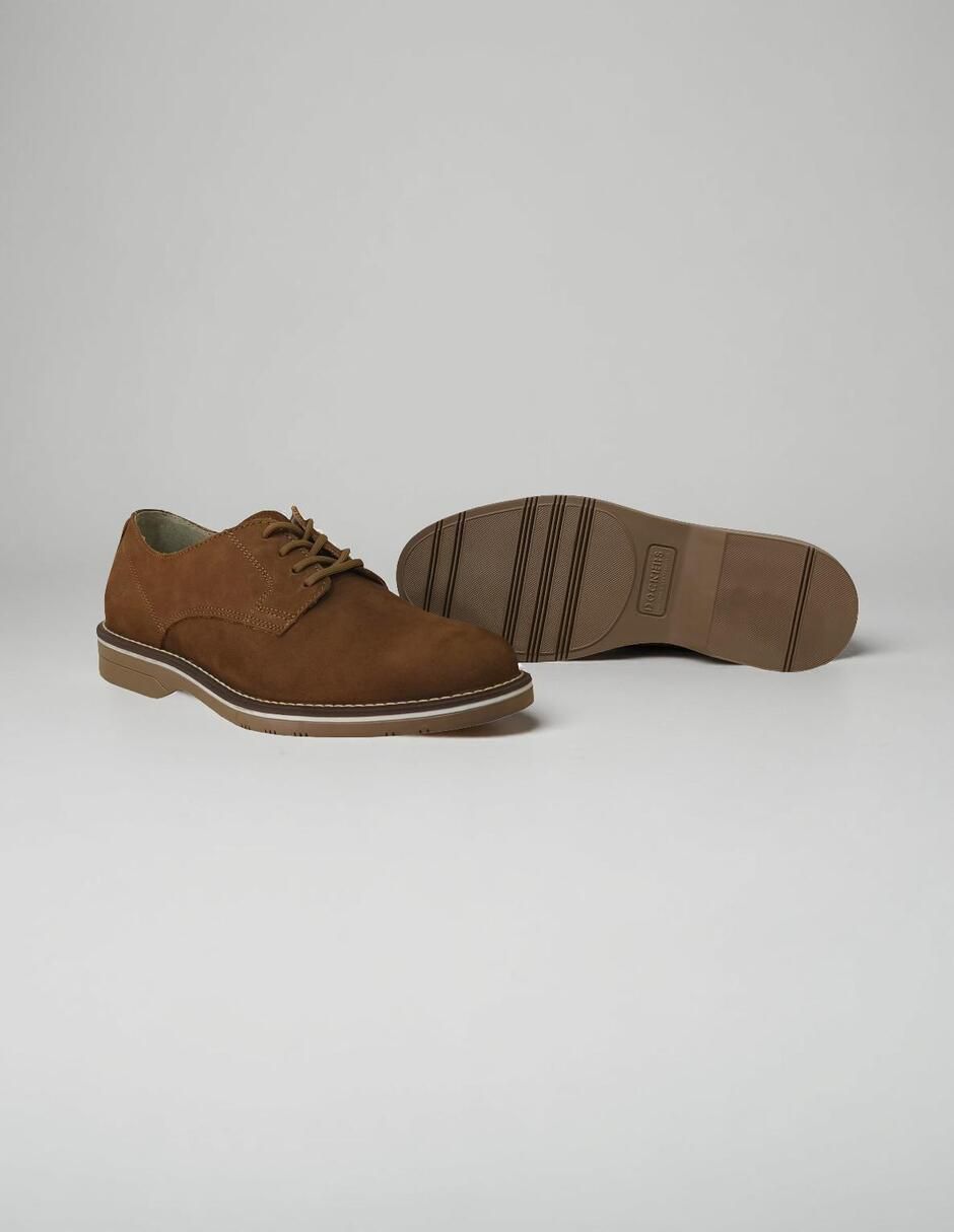 Zapato oxford Dockers Nobuck para hombre